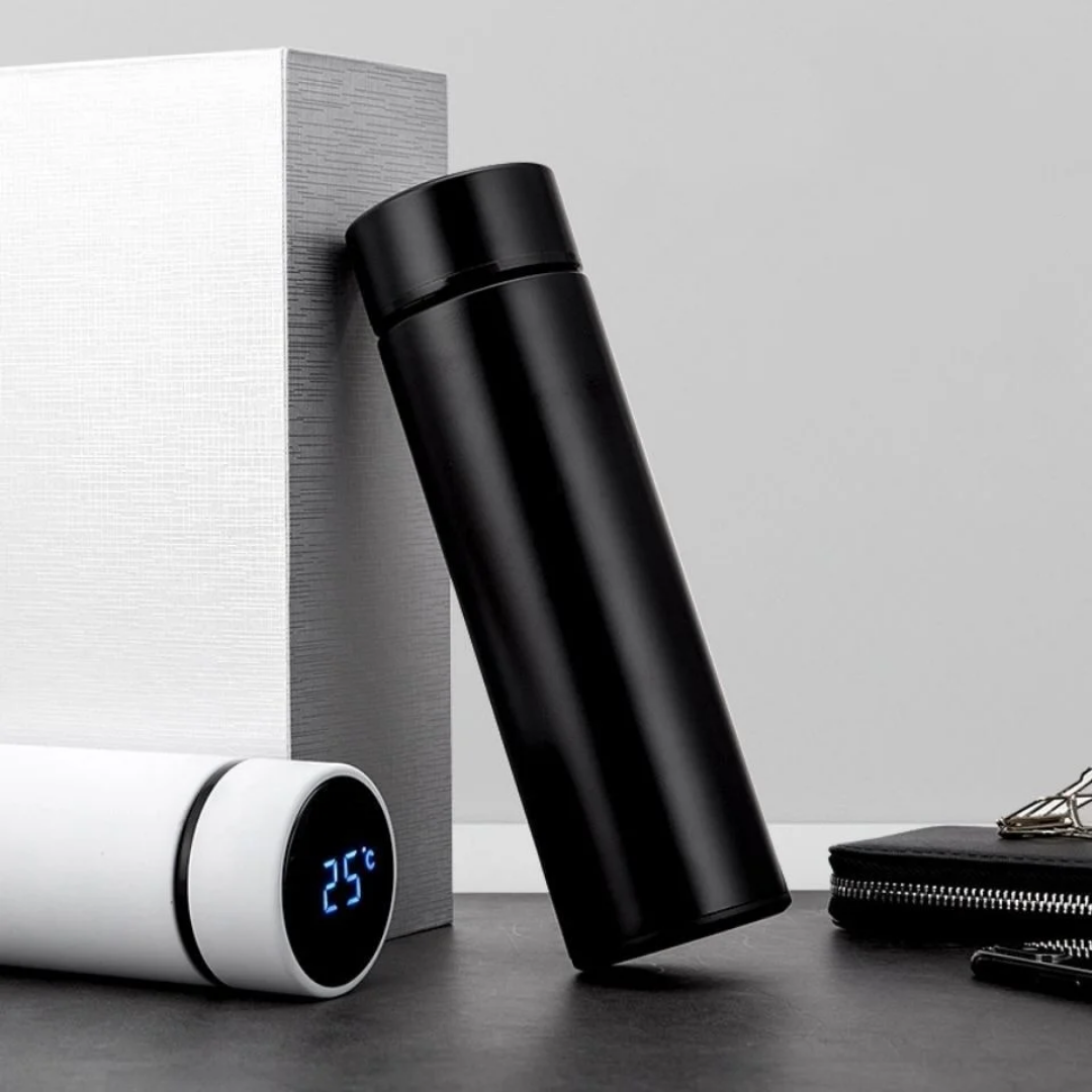 Bouteille Isotherme Intelligente Avec Affichage Led