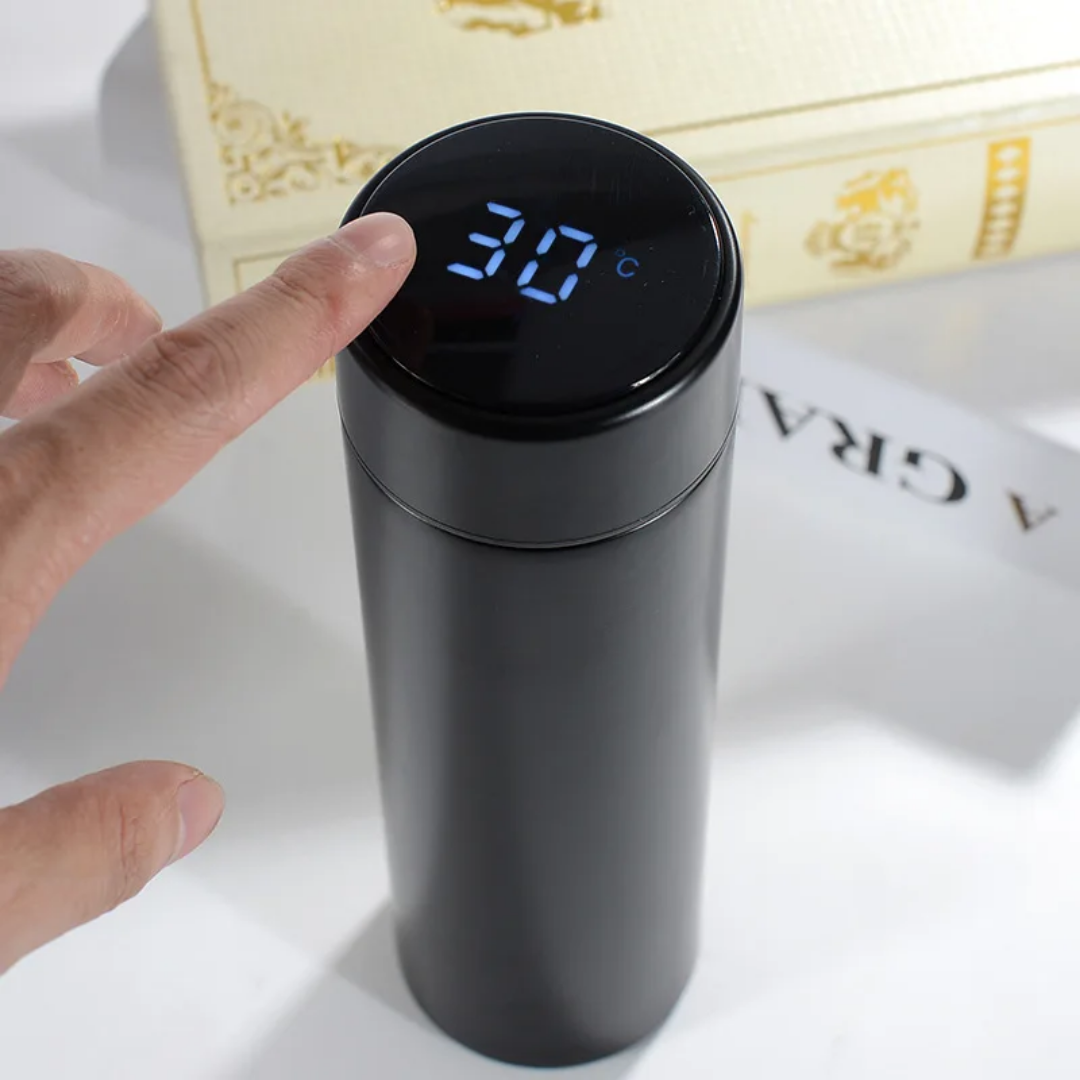 Bouteille Isotherme Intelligente Avec Affichage Led