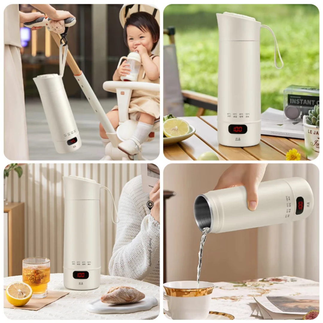 Gourde Intelligente Chauffe Eau Portable